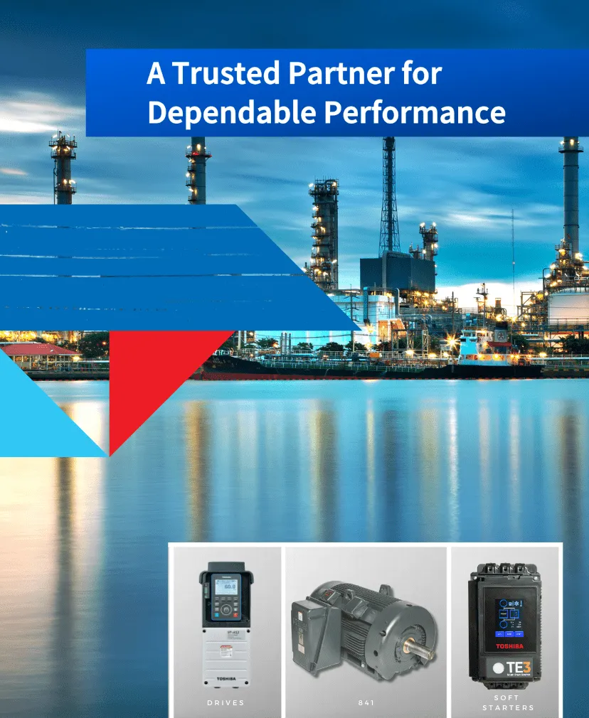 Reliable Motors, Drives & Industrial Power Solutions | Toshiba