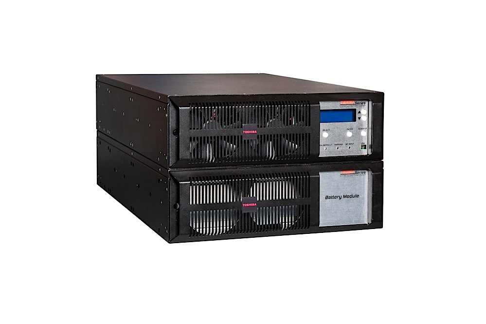 Toshiba UPS_T1000 Series UPS_5.2-6.0kVA Rack_FrontR3Q_LR