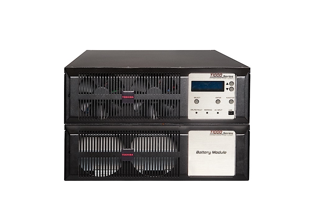 Toshiba UPS_T1000 Series UPS_5.2-6.0kVA Rack_Front_LR